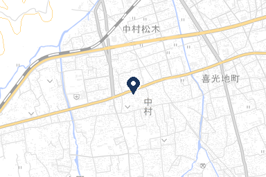 ドリーマー中萩葬祭館の周辺地図