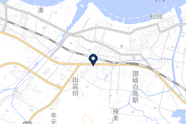 リバーホール河井 白鳥本店の周辺地図