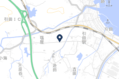 メモリアルホール引田の周辺地図