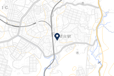 鈴蘭台平安祭典会館の周辺地図