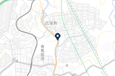 山の街平安祭典会館の周辺地図