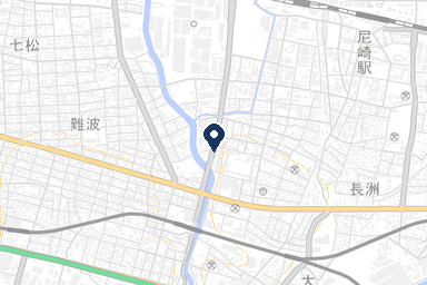 阪神平安祭典会館の周辺地図