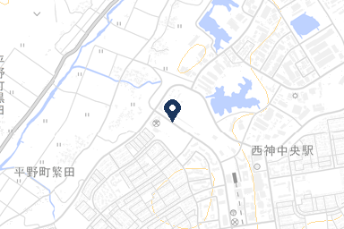 平安祭典西神会館の周辺地図