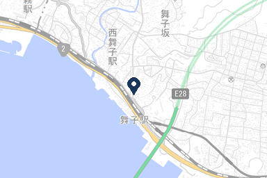 舞子平安祭典会館の周辺地図
