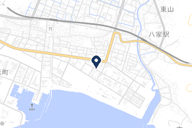 灘浜大和会館の周辺地図
