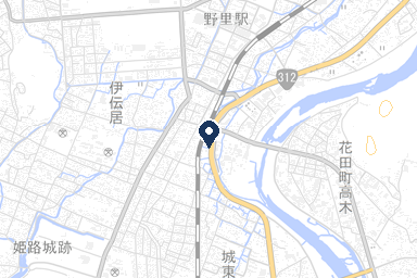 花北大和会館の周辺地図