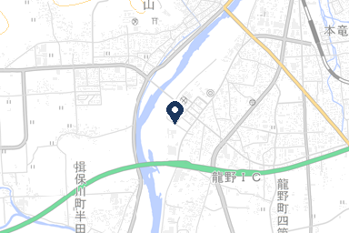 龍野大和会館の周辺地図