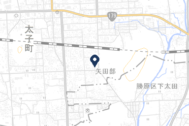 太子大和会館の周辺地図