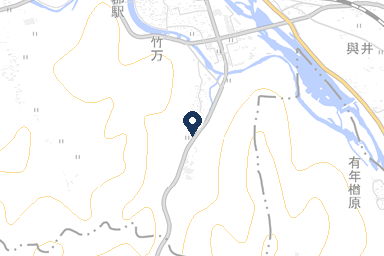 上郡大和会館の周辺地図