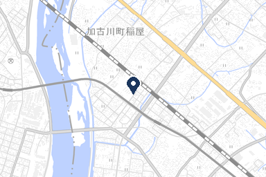 尾上大和会館の周辺地図