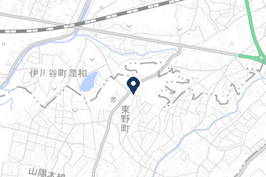 朝霧やわらぎホールの周辺地図