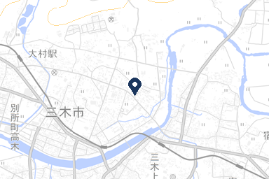 三木やわらぎホールの周辺地図