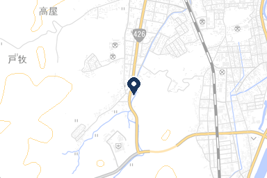 メモリアルホールてんれい 戸牧ホールの周辺地図