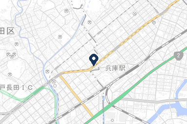 長田典礼会館の周辺地図