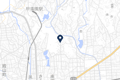西宮中央典礼会館の周辺地図