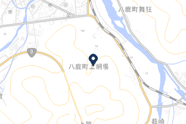 五光ファミリーホールの周辺地図