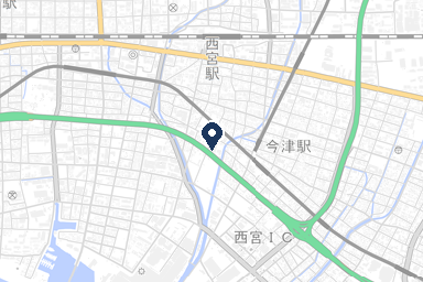 シティホール西宮の周辺地図