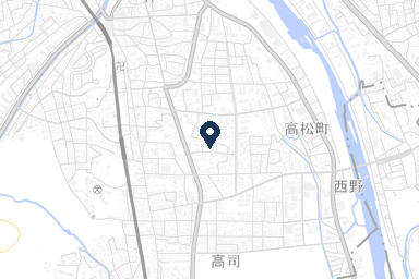 ユアホールおばやしの周辺地図