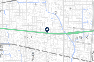 シティホール尼崎の周辺地図