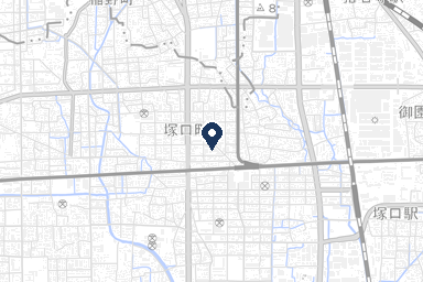 家族葬専用式場はないろ塚口店の周辺地図