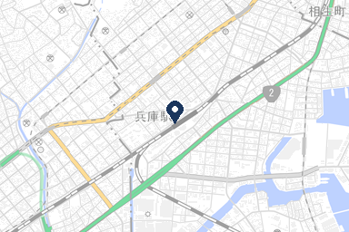 シティホール神戸の周辺地図
