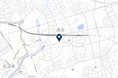 シティホール名谷の周辺地図