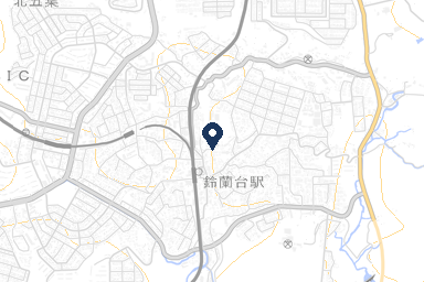 ユアホール鈴蘭台の周辺地図