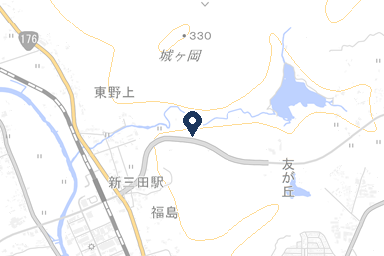 シティホール新三田の周辺地図