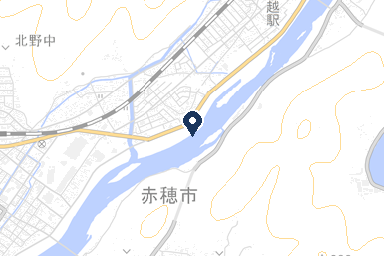 赤穂メモリアルホールの周辺地図