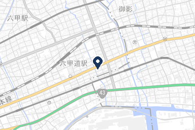 公益社 六甲道会館の周辺地図