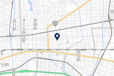公益社 西宮山手会館の周辺地図