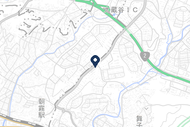 花浄院 明舞店の周辺地図