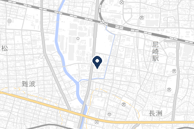 クレリ尼崎ホールの周辺地図