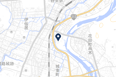 クレリ野里ホールの周辺地図