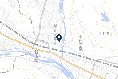 メモリアルホール新市の周辺地図