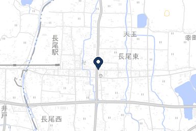 グレースホール長尾の周辺地図