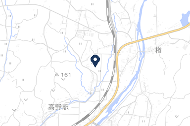 やすらぎホール津山の周辺地図
