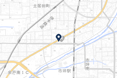 月心会館・余土の周辺地図