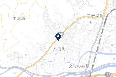 八万ベルベ玉鳳院の周辺地図
