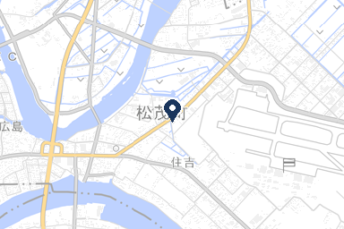 松茂ベルベ玉鳳院の周辺地図