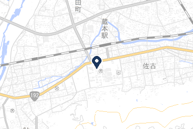ベルモニー会館 蔵本の周辺地図