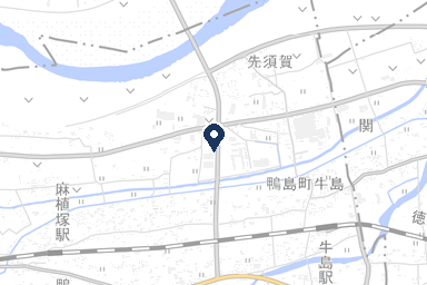ベルモニー会館 鴨島の周辺地図
