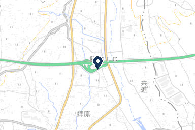 JAやすらぎホール脇町の周辺地図