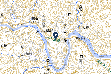 寺村地域集会所の周辺地図