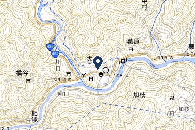 大崎地域集会所の周辺地図