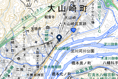 大山崎ふるさとセンター（会議室3・和室2）の周辺地図
